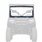 SuperATV Polaris Ranger 1000 Scratch Resistant Flip Up Windshield