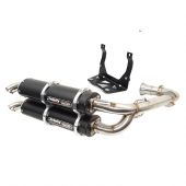 Trinity Racing Can-Am Maverick X3 Exhaust Full System Black