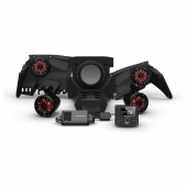 Rockford Fosgate X317-STG4 800W 4 Speaker + Subwoofer Kit w/ RGB LEDs For Can-Am X3