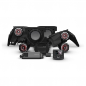 Rockford Fosgate X317-STG5 1500W 4 Speaker + 2 Subwoofer Stereo Kit w/ RGB LEDs for Can-Am X3