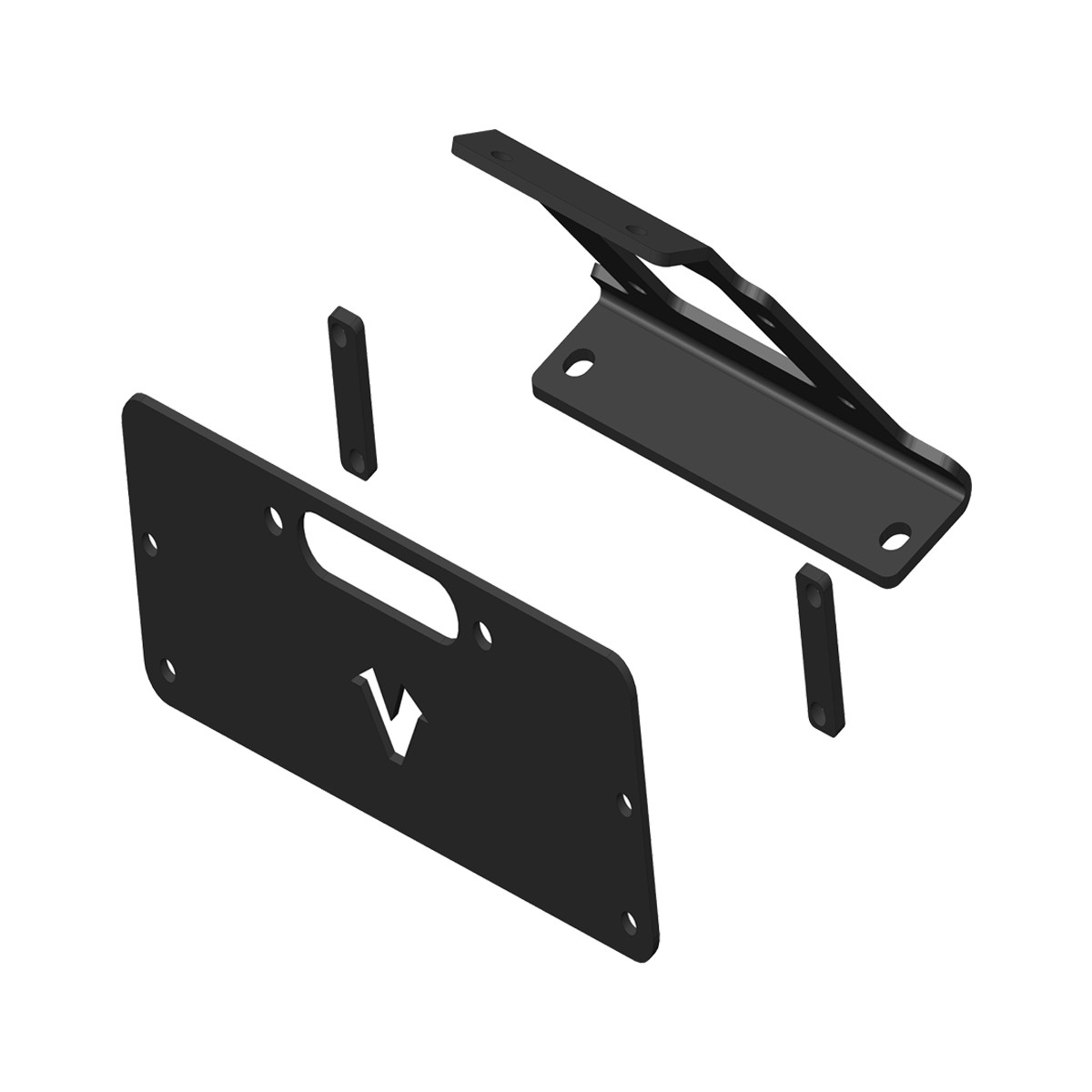 Yamaha YXZ 1000r Viper Winch Mounting Plate Side By Side UTV Parts